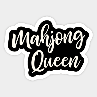 Mahjong Queen Sticker